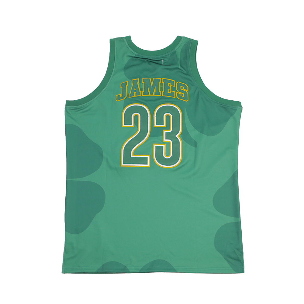 LEBRON HS CLOVER PRINT ALT JERSEY - Allstarelite.com