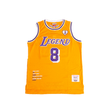 LEGEND MAMBA GOLD BASKETBALL JERSEY - Allstarelite.com