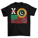 MALCOLM X FLAG TSHIRT - Allstarelite.com