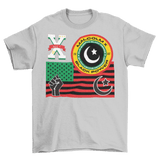 MALCOLM X FLAG TSHIRT - Allstarelite.com