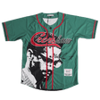 MALCOLM X NIPSEY BASEBALL JERSEY GREEN - Allstarelite.com