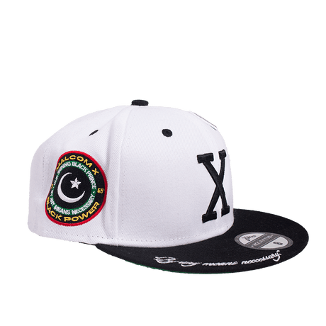 MALCOLM X WHITE FITTED HAT - Allstarelite.com