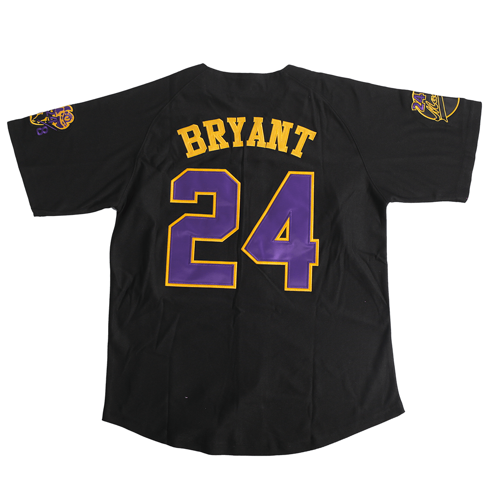 MAMBA KOBE BRYANT BUTTON DOWN YOUTH BLACK - Allstarelite.com