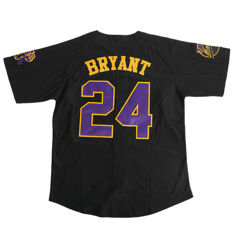 MAMBA KOBE BRYANT BUTTON DOWN YOUTH BLACK - Allstarelite.com