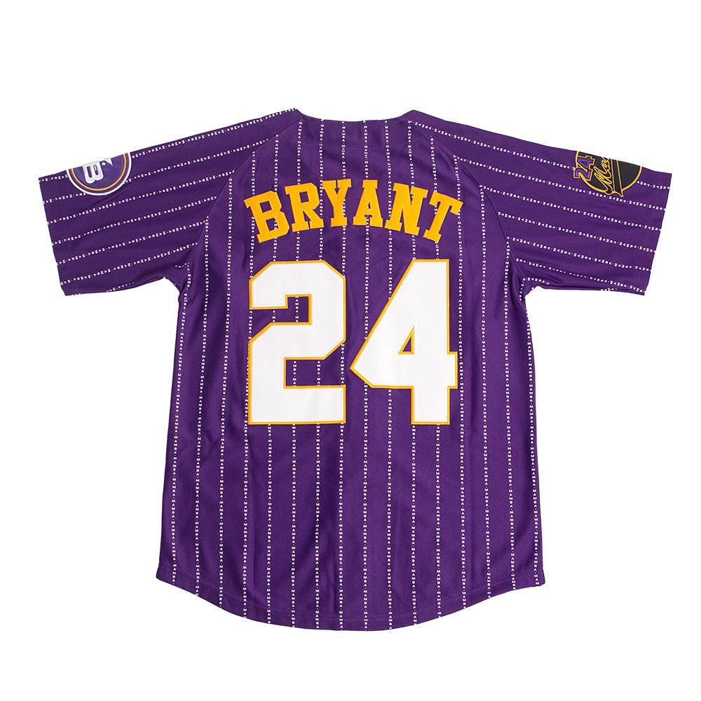 MAMBA PINSTRIPE BUTTON DOWN JERSEY - Allstarelite.com