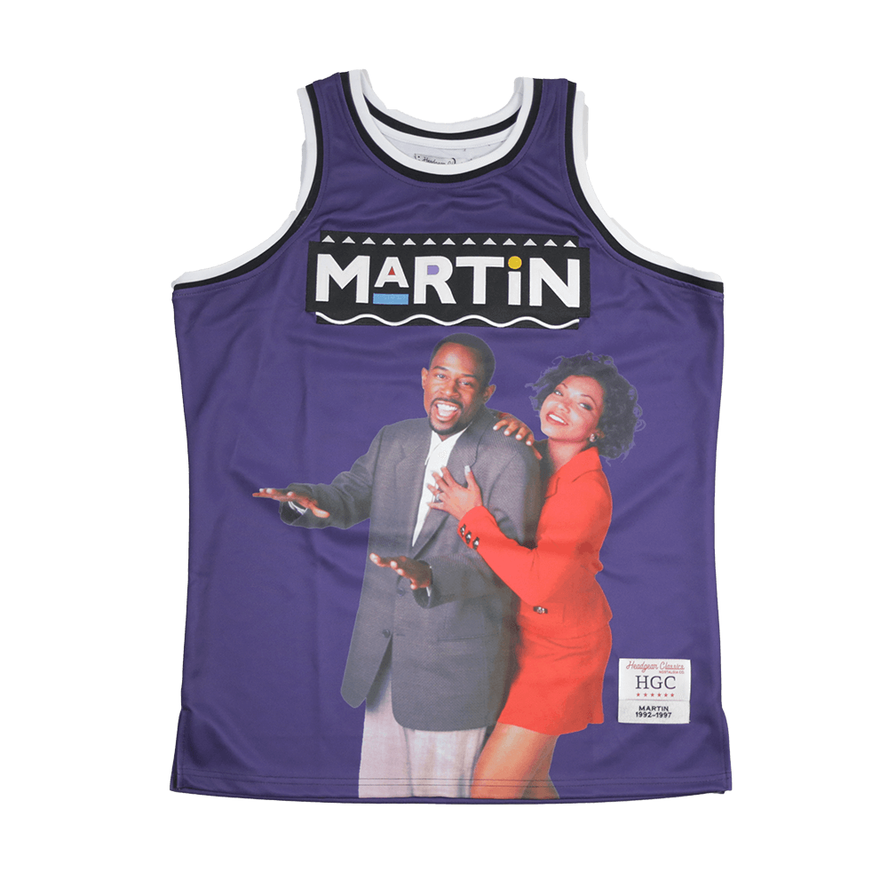 MARTIN CAST PURPLE BASKETBALL JERSEY - Allstarelite.com