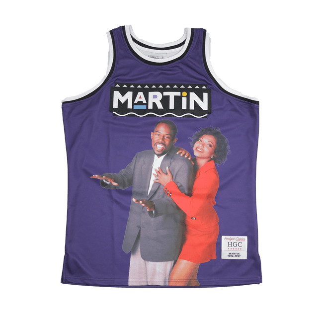 MARTIN CAST PURPLE BASKETBALL JERSEY - Allstarelite.com