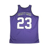 MARTIN CAST PURPLE BASKETBALL JERSEY - Allstarelite.com