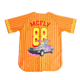 MARTY MCFLY FLASHBACK BASEBALL JERSEY CRUSH CRUSH XS - Allstarelite.com