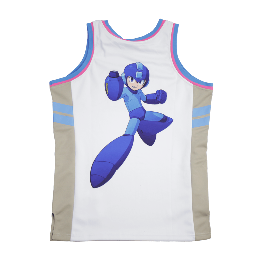 MEGA MAN BASKETBALL JERSEY - Allstarelite.com