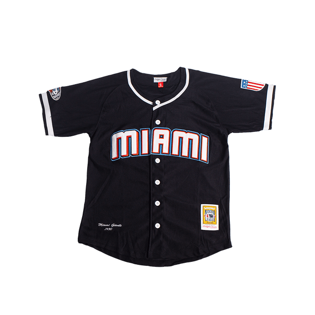 MIAMI GIANTS NEGRO LEAGUE BUTTON DOWN JERSEY - Allstarelite.com