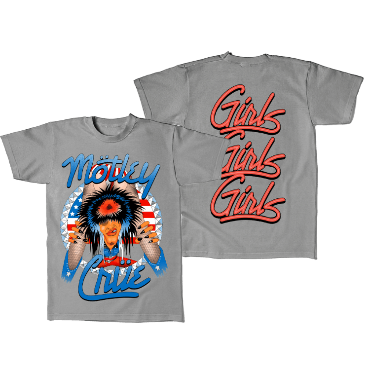 MÖTLEY CRÜE GIRLS GIRLS GIRLS TSHIRT - Allstarelite.com