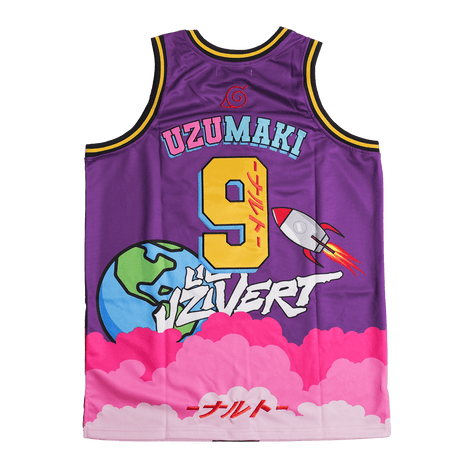 NARUTO X UZI VERT BASKETBALL JERSEY FUSE - Allstarelite.com