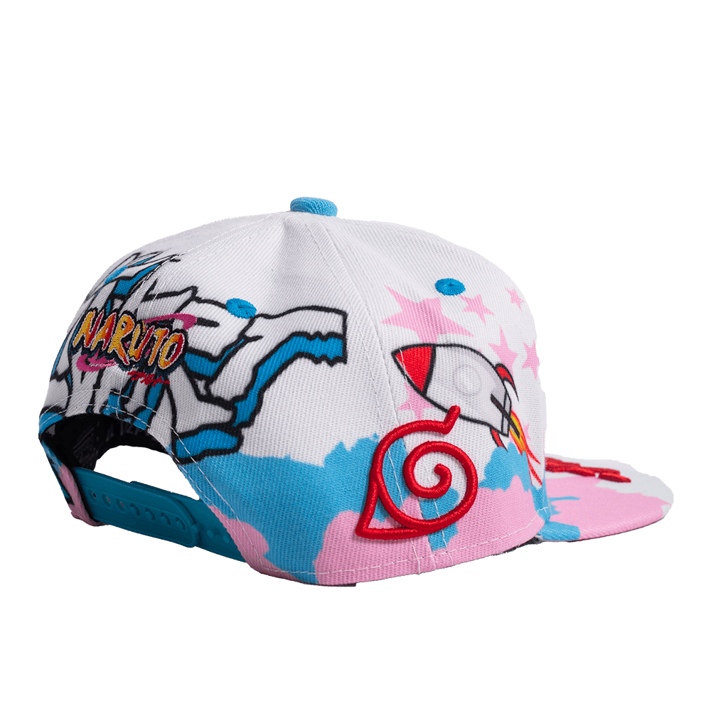 NARUTO X UZI VERT YOUTH SNAPBACK WHITE - Allstarelite.com