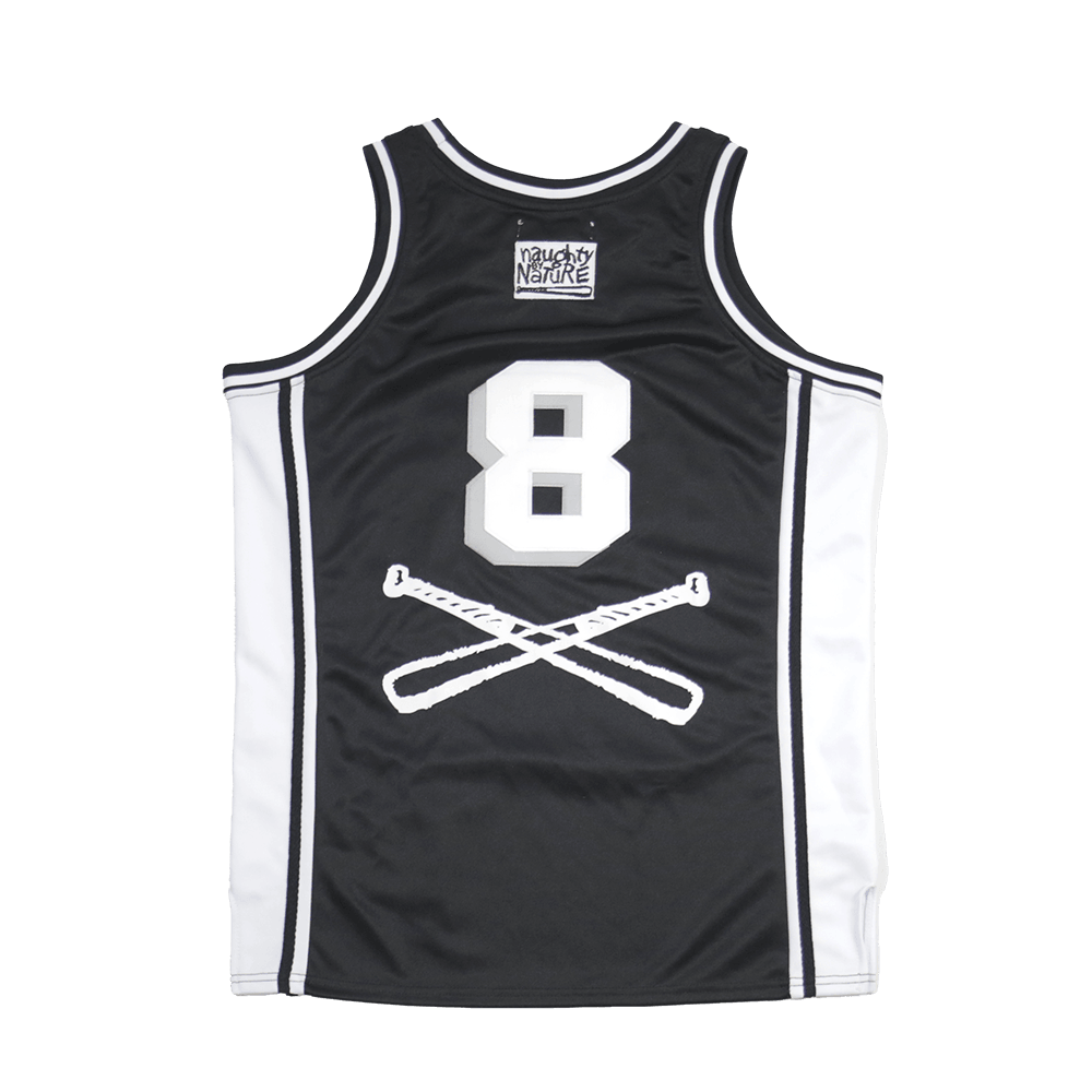 Naughty By Nature Black Basketball Jersey - Allstarelite.com