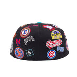 NEGRO LEAGUE COLLAGE FITTED HAT - Allstarelite.com