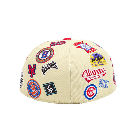 NEGRO LEAGUE COLLAGE FITTED HAT - Allstarelite.com