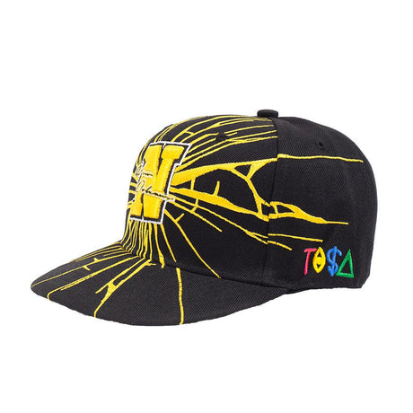 NEW ORLEANS BLACK PELICANS FITTED HAT - Allstarelite.com