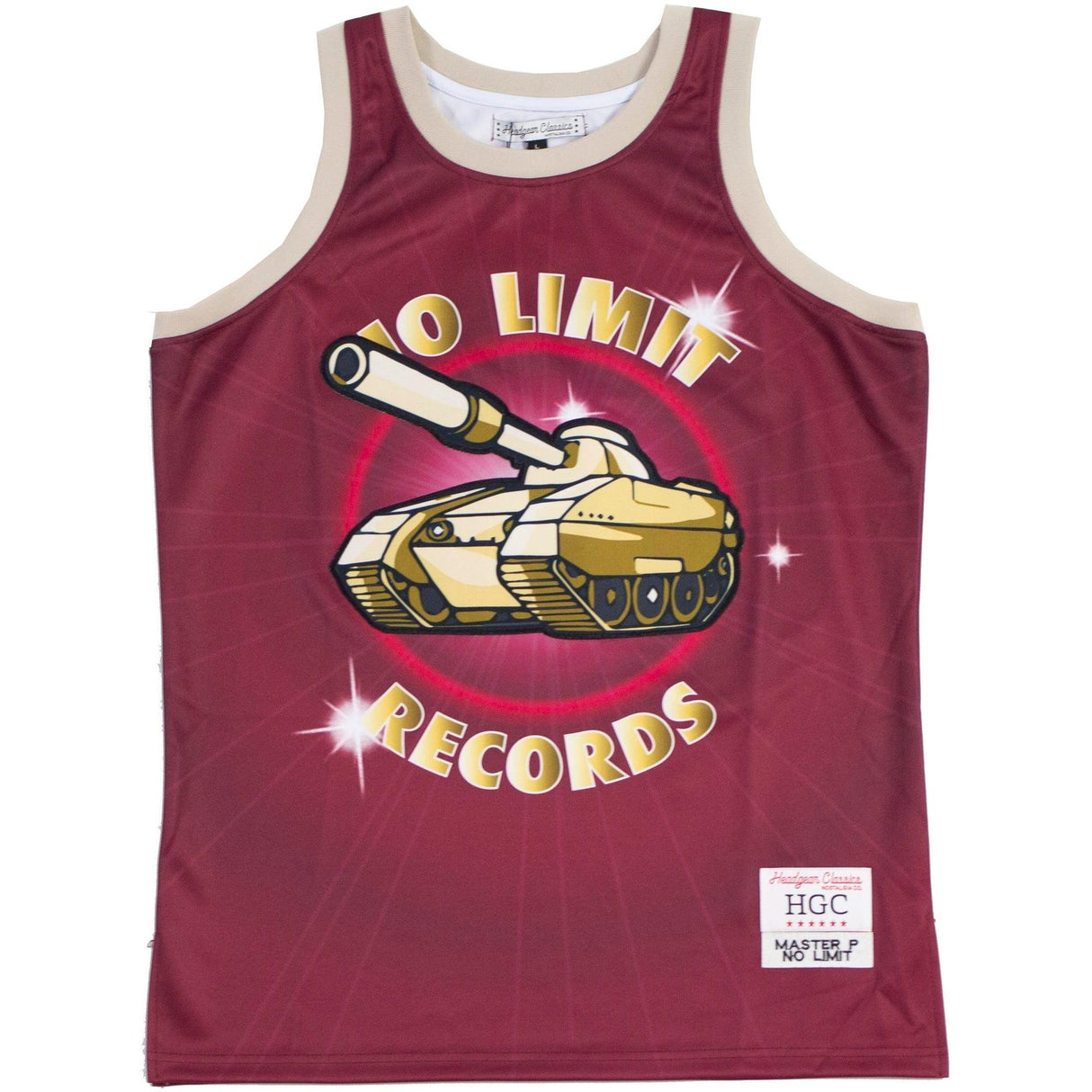 NO LIMIT GOLD TANK BASKETBALL JERSEY - Allstarelite.com