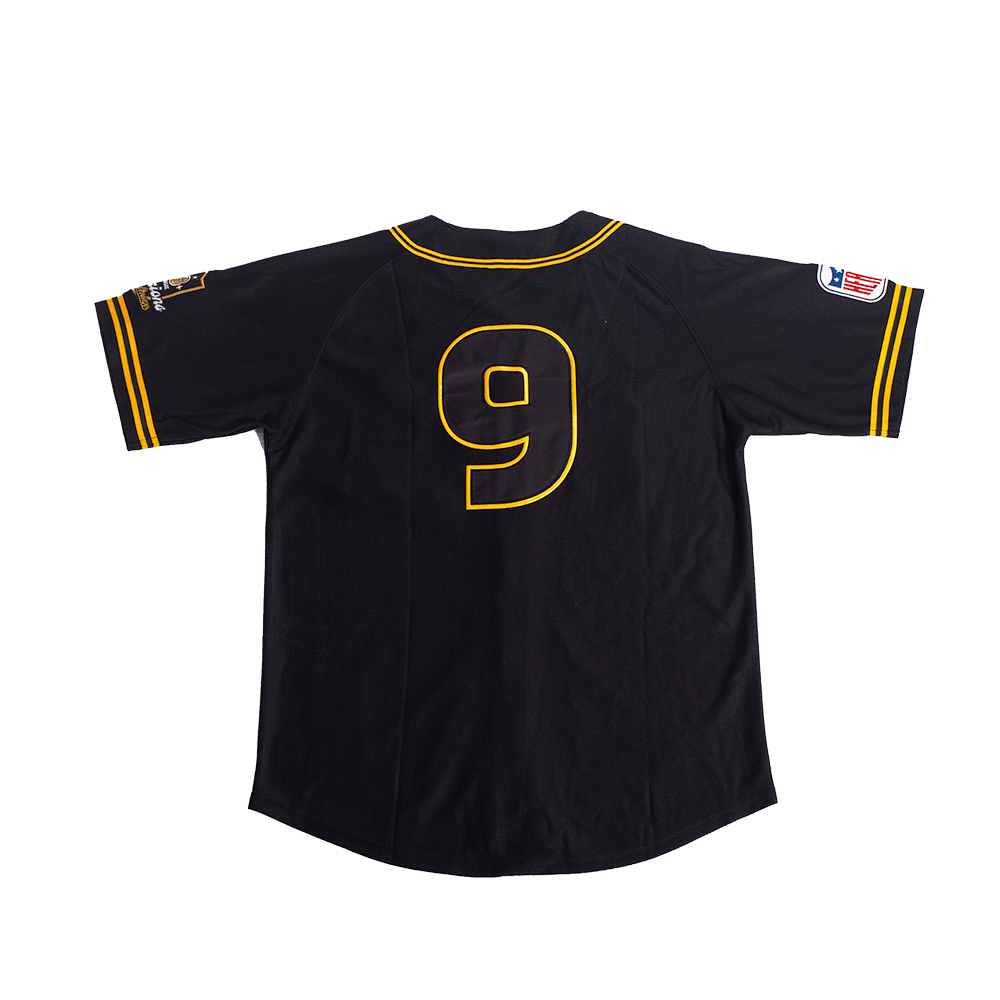 NOLA BLACK PELICANS LEAGUE CHAMPS BUTTON DOWN JERSEY - Allstarelite.com