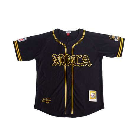 NOLA BLACK PELICANS LEAGUE CHAMPS YOUTH BUTTON DOWN JERSEY - Allstarelite.com