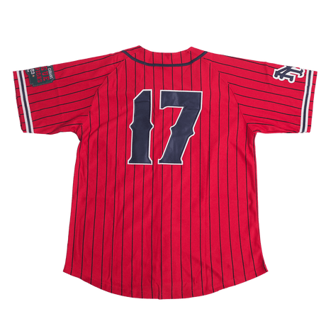 NY CUBANS NL BASEBALL JERSEY RED - Allstarelite.com