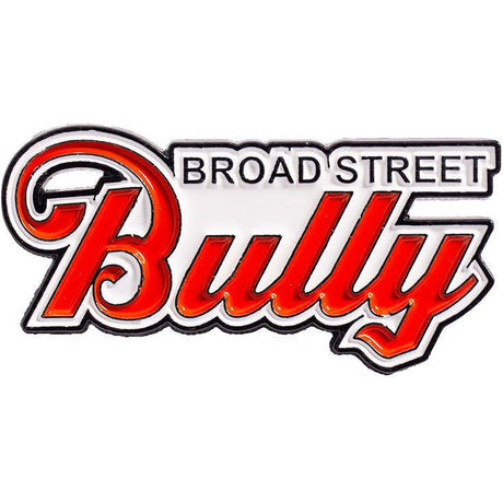 ORANGE BROAD STREET BULLY PIN - Allstarelite.com