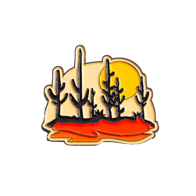 ORANGE/YELLOW ARIZON DESERT PIN - Allstarelite.com