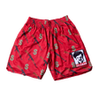 PABLO ESCOBAR BASKETBALL SHORTS RED - Allstarelite.com