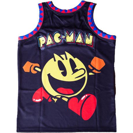 PACMAN BASKETBALL JERSEY BLACK - Allstarelite.com