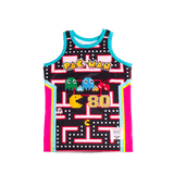 PACMAN GAME OVER BASKETBALL JERSEY - Allstarelite.com