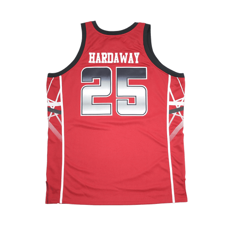 PENNY HARDAWAY ALTERNATE RED HIGH SCHOOL BASKETBALL JERSEY - Allstarelite.com