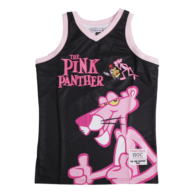 PINK PANTHER BASKETBALL JERSEY BLACK - Allstarelite.com