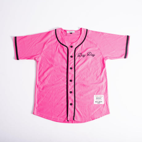 PINKY'S RECORD SHOP BASEBALL JERSEY PINK - Allstarelite.com