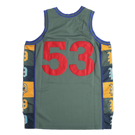 PLAYBOY GREEN BASKETBALL JERSEY GREEN - Allstarelite.com