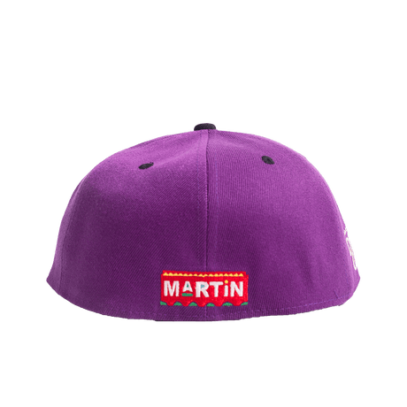 PURPLE DAMN GINA FITTED HAT - Allstarelite.com