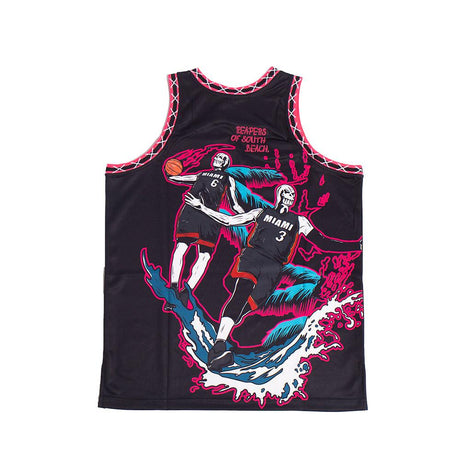 REAPERS OF SOUTH BEACH BASKETBALL JERSEY - Allstarelite.com