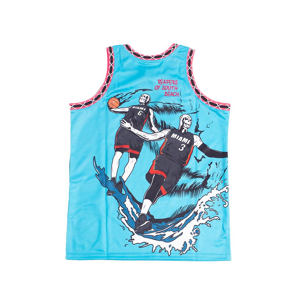 REAPERS OF SOUTH BEACH YOUTH BASKETBALL JERSEY - Allstarelite.com