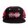 RED AND BLACK TEKKEN ZEBRA FITTED HAT - Allstarelite.com