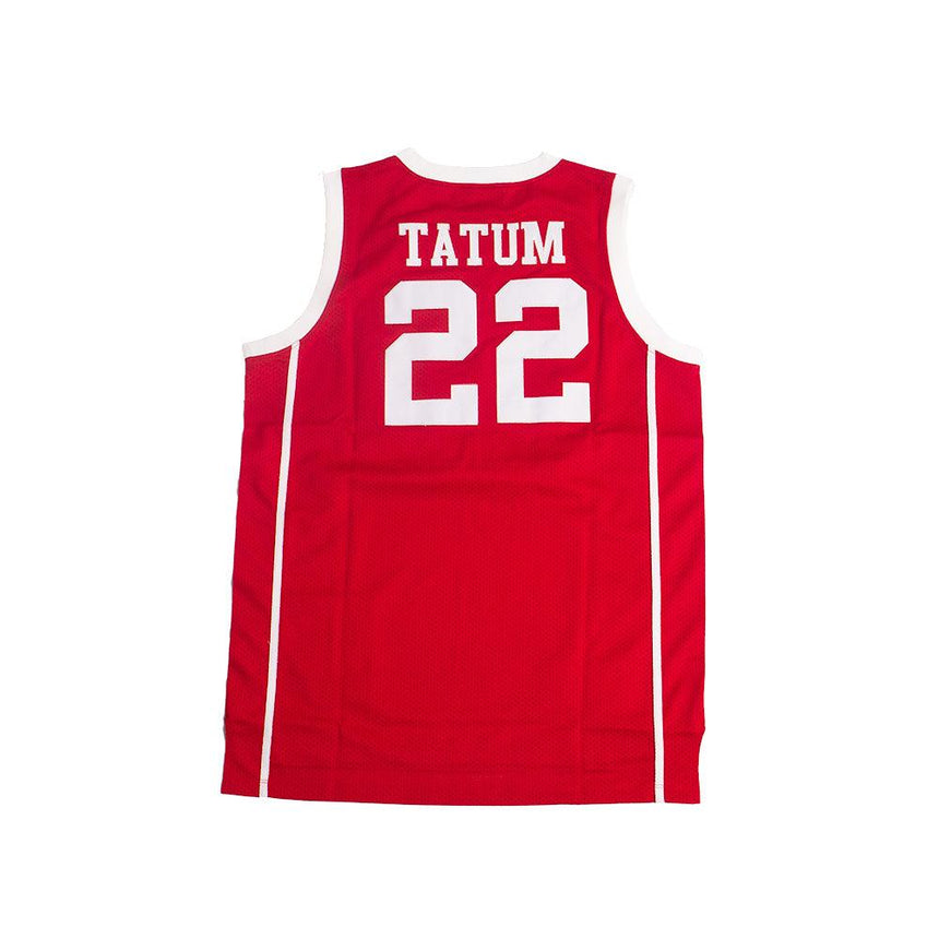 RED JASON TATUM HIGH SCHOOL YOUTH BASKETBALL JERSEY - Allstarelite.com