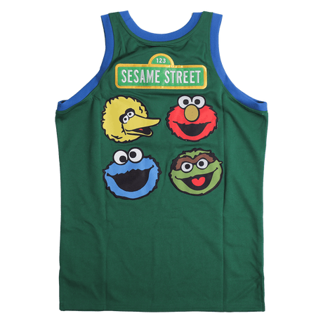 SESAME STREET BASKETBALL JERSEY GREEN - Allstarelite.com