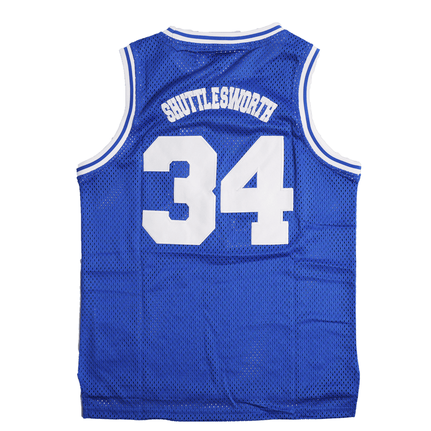 SHUTTLESWORTH YOUTH BASKETBALL JERSEY BLUE - Allstarelite.com