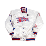 SPEED RACER SATIN JACKET WHITE - Allstarelite.com