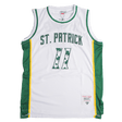 ST.PATRICK KYRIE IRVING CLOVER BASKETBALL JERSEY - Allstarelite.com