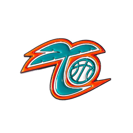 TEAL FLINT TROPICS PIN - Allstarelite.com