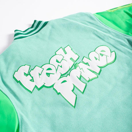 The Fresh Prince Bel-Air Academy Varsity Jacket In Green - Allstarelite.com