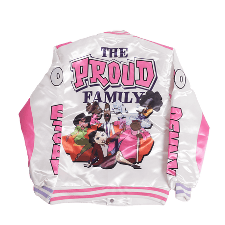 THE PROUD FAMILY PENNY SATIN JACKET WHITE - Allstarelite.com