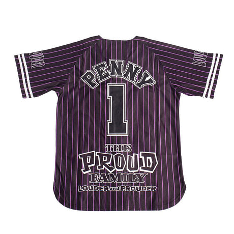 THE PROUD FAMILY PROUDER YOUTH BASEBALL JERSEY - Allstarelite.com