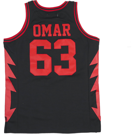 THE WIRE OMAR BASKETBALL JERSEY - Allstarelite.com