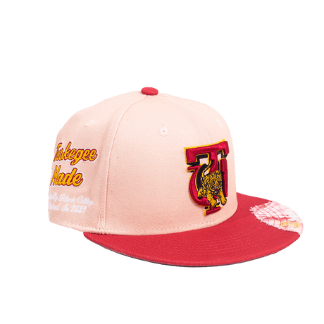 TUSKEGEE UNIVERSITY FRAYED FITTED HAT - Allstarelite.com